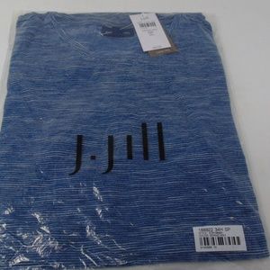 J.Jill Spring Wash Indigo Tee Dress Size S Petite